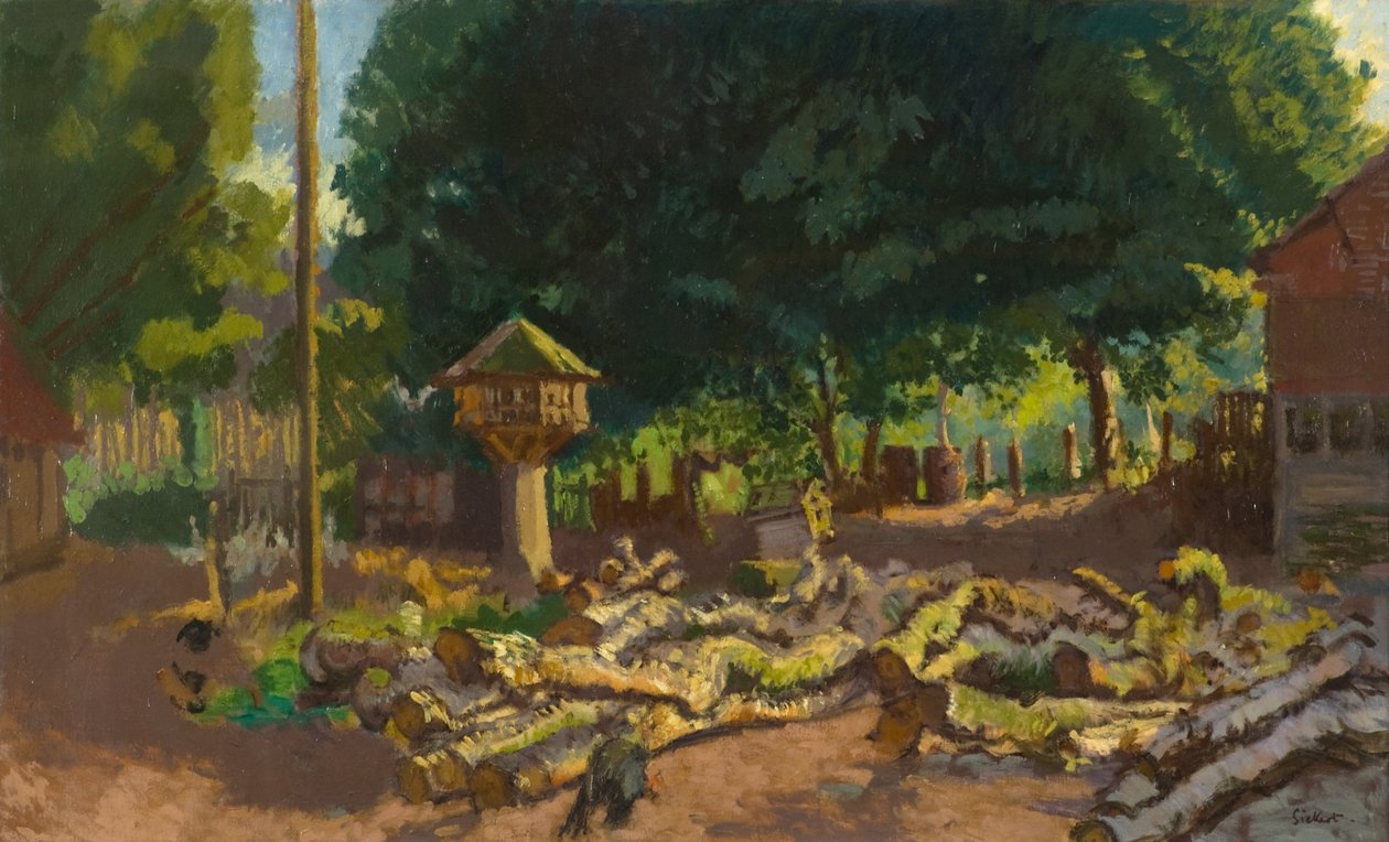 A torqueville-i fűrészmalom (más néven Le Vieux Colombier) alkotó: Walter Richard Sickert
