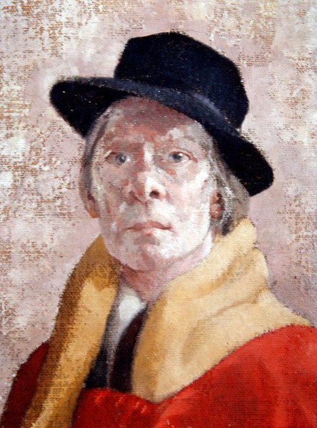 Narancssárga férfi (olaj, vászon) alkotó: Walter Richard Sickert