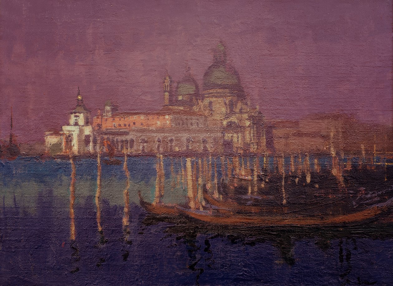 Nocturne, The Dogana és Santa Maria della Salute alkotó: Walter Richard Sickert