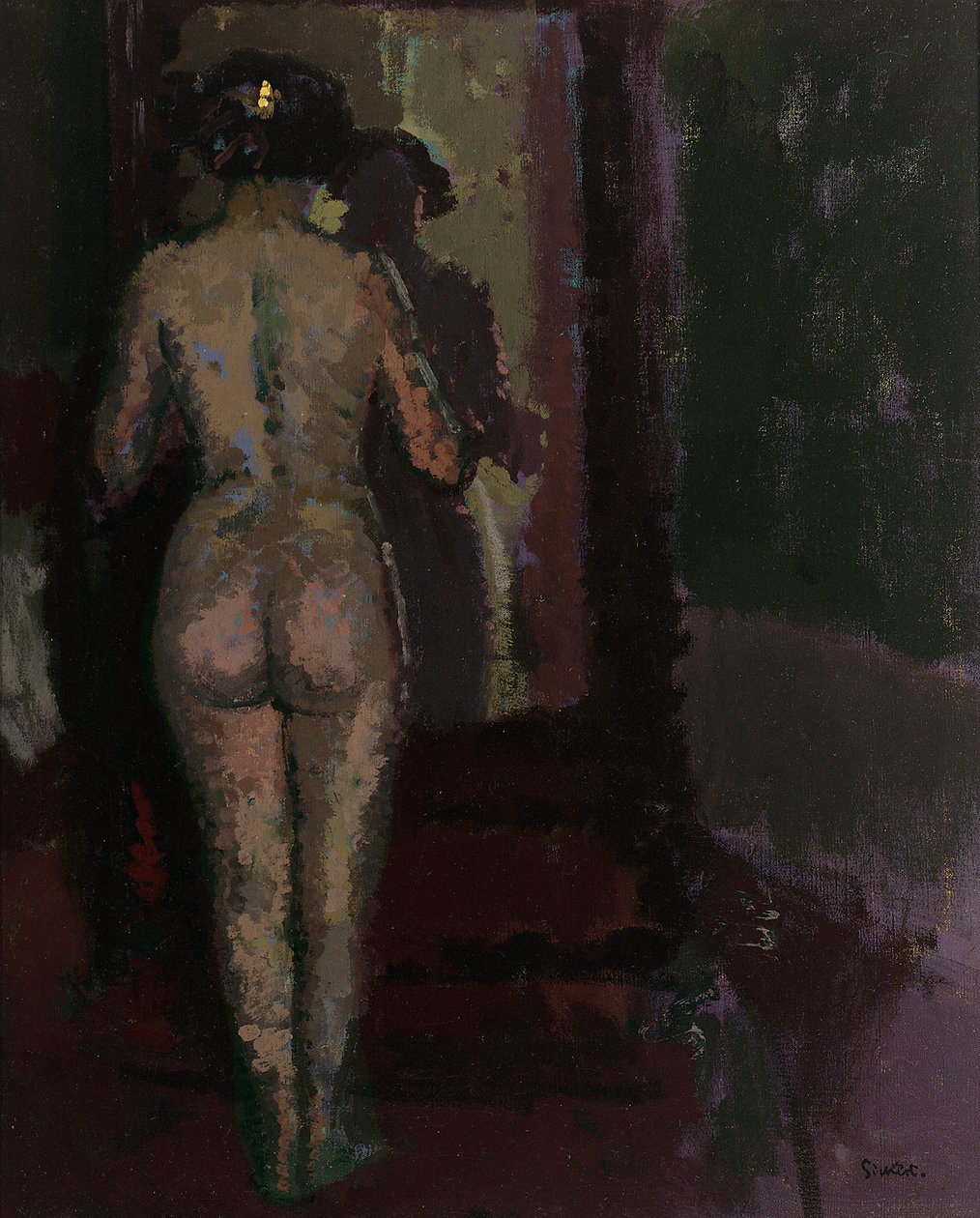 Akt a Mirrornál, Sally, 1907–1909 (olaj, vászon) alkotó: Walter Richard Sickert