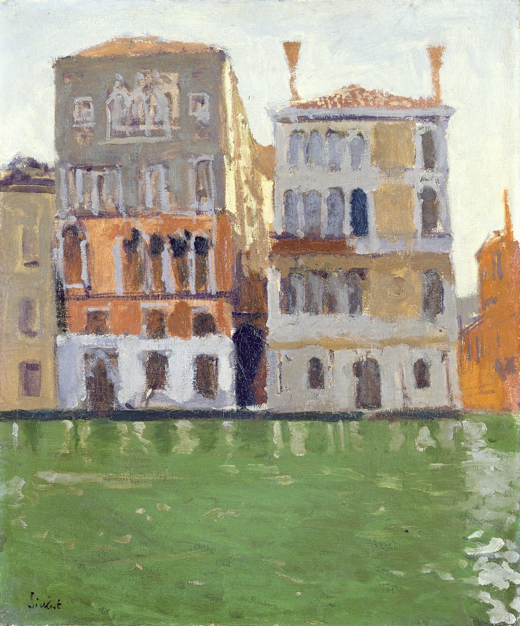 Eleonara Duse palota (olaj, vászon) alkotó: Walter Richard Sickert