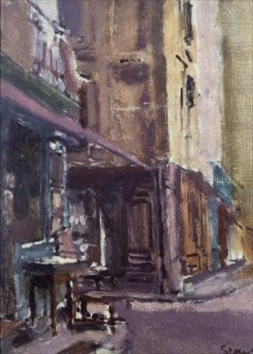 Place St. Remy, Dieppe alkotó: Walter Richard Sickert