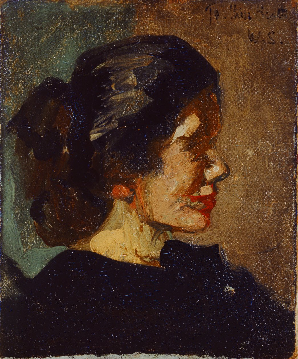 Ellen Heath portréja (olaj, vászon) alkotó: Walter Richard Sickert