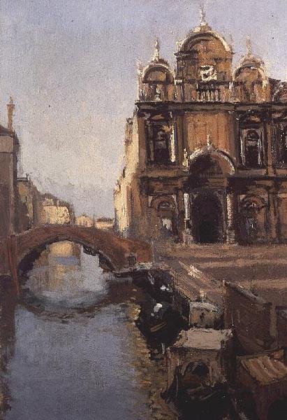 Scuola Grande di San Marco és Rio dei Mendicanti, Velence alkotó: Walter Richard Sickert