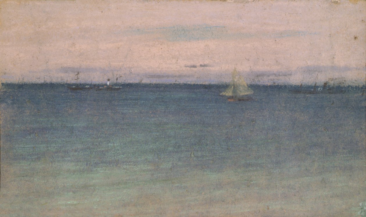 Tengeri tájkép (olaj, vászon) alkotó: Walter Richard Sickert