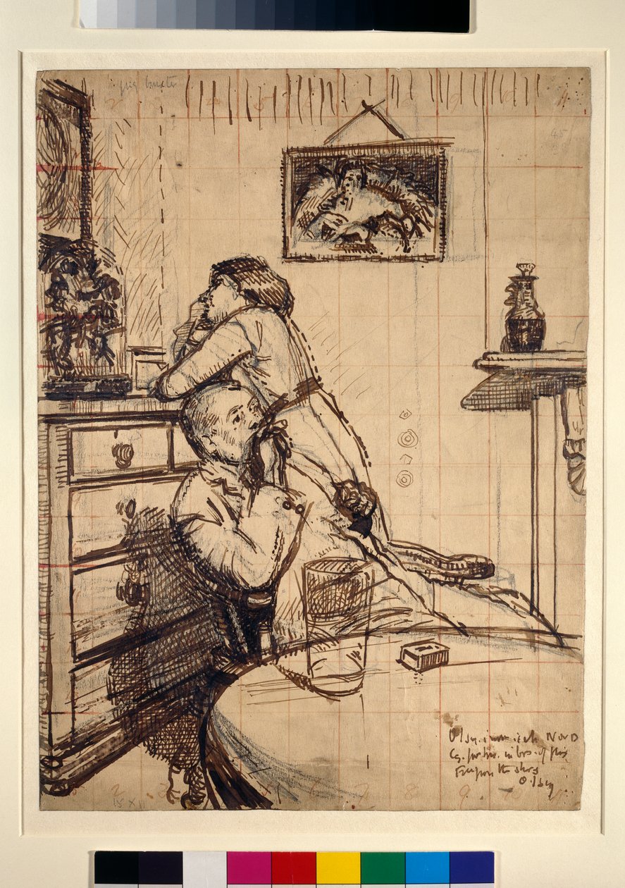 Tanulmány az Ennui számára: Férj és Marie alkotó: Walter Richard Sickert