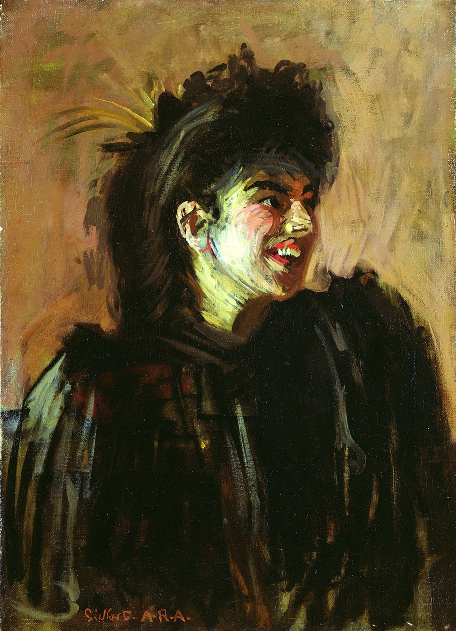 A paradicsomi feketerigó, 1896-1898 körül (olaj, vászon) alkotó: Walter Richard Sickert