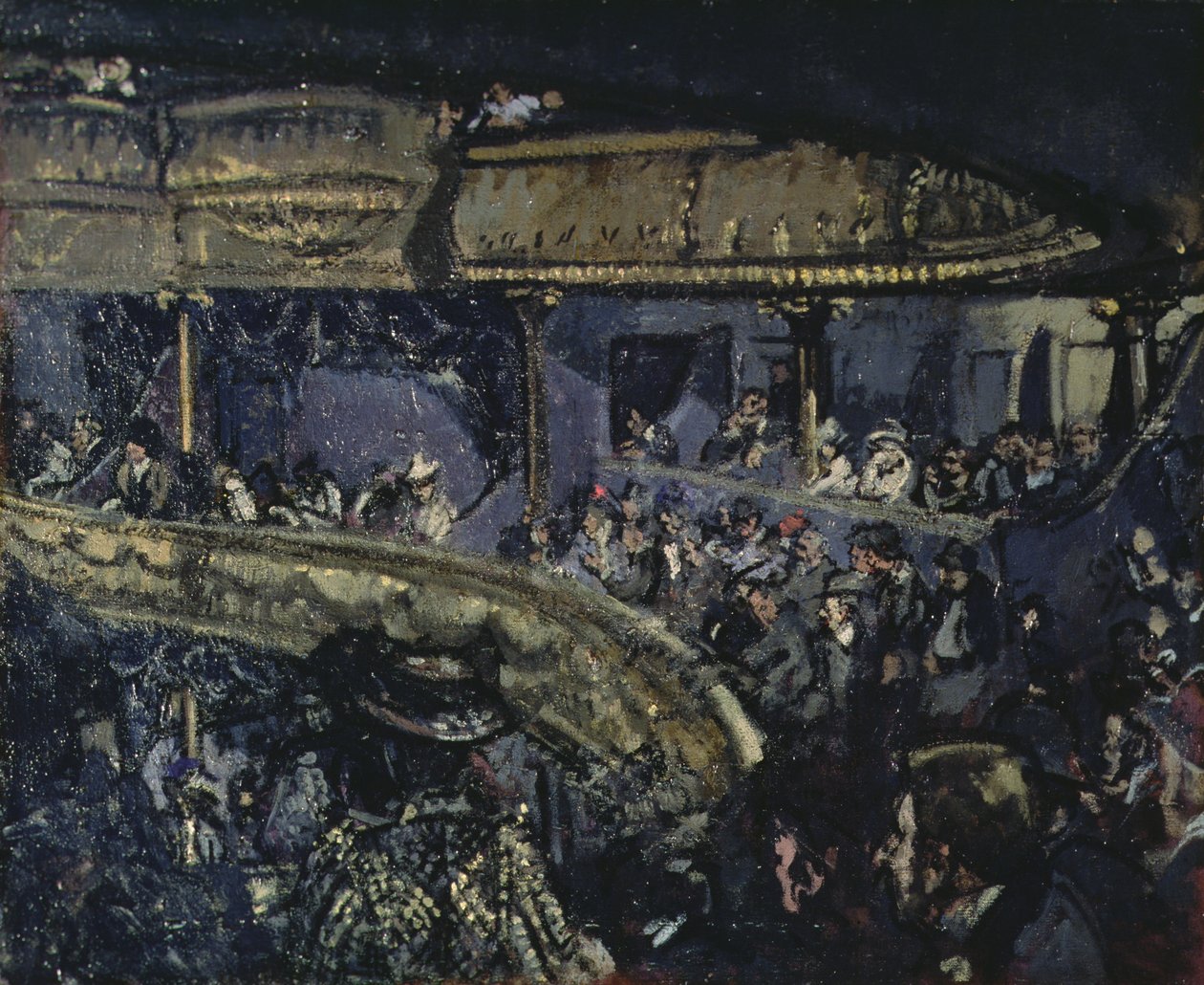 Az Eldorádó, Párizs, 1906 körül alkotó: Walter Richard Sickert