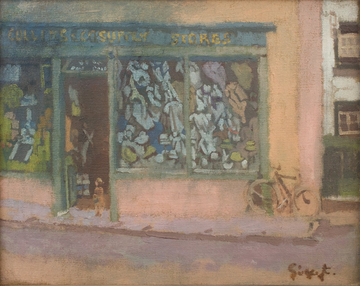 The Shop, Chagford alkotó: Walter Richard Sickert