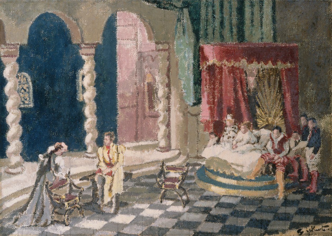 A cickány megszelídítése (olaj, vászon) alkotó: Walter Richard Sickert