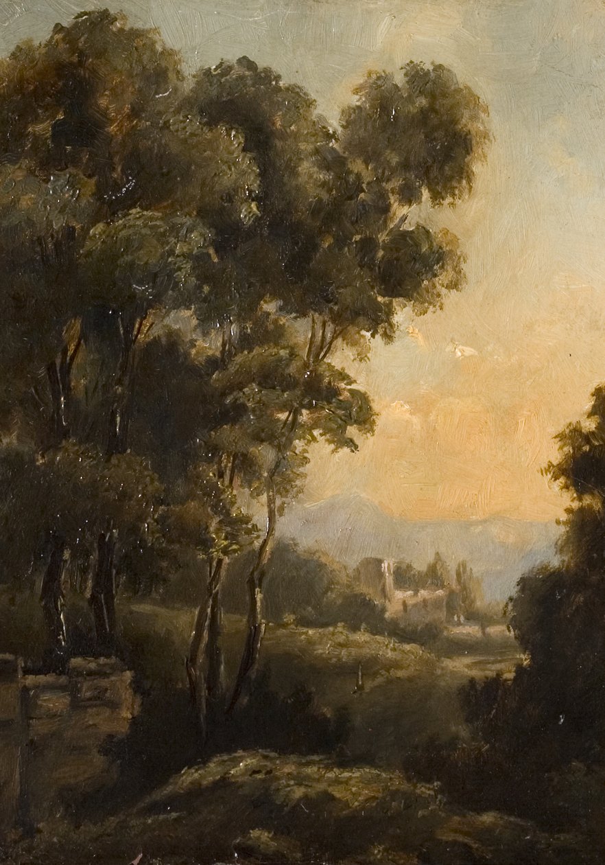 Tanulmány egy fáról (Richard Wilson nyomán), 19. század vége alkotó: Walter Scott