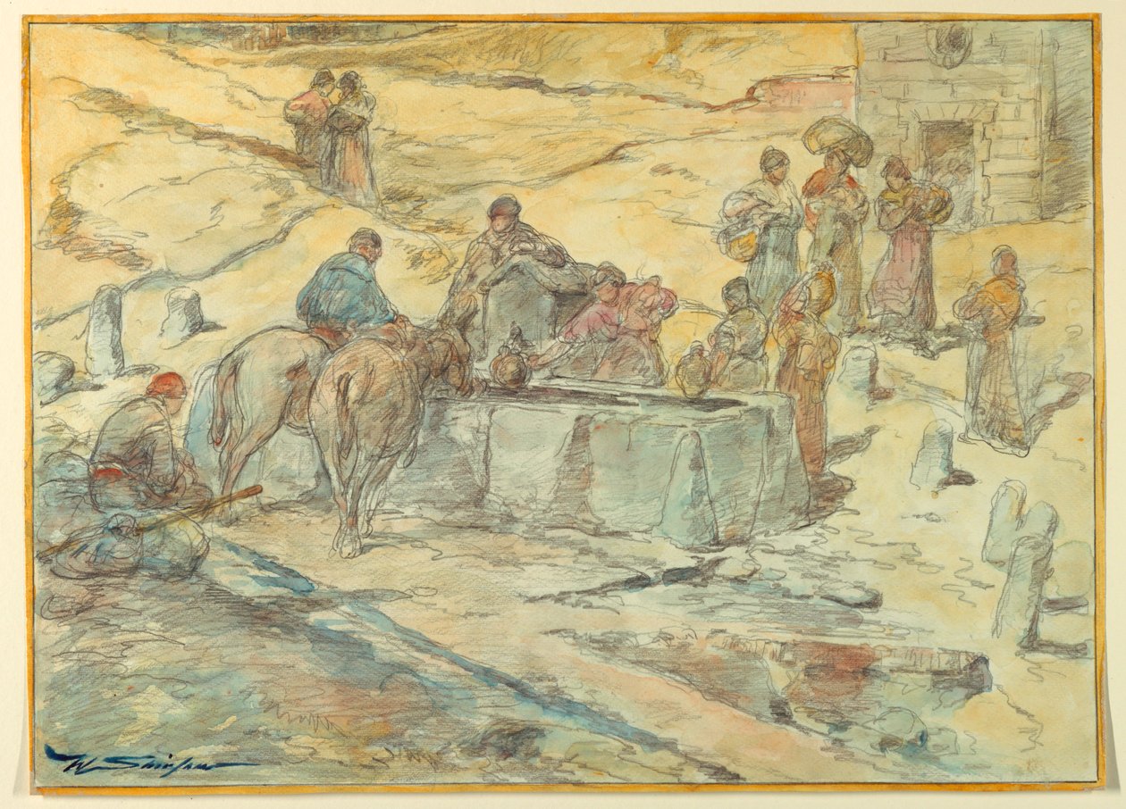 Egy vízvályú alkotó: Walter Shirlaw