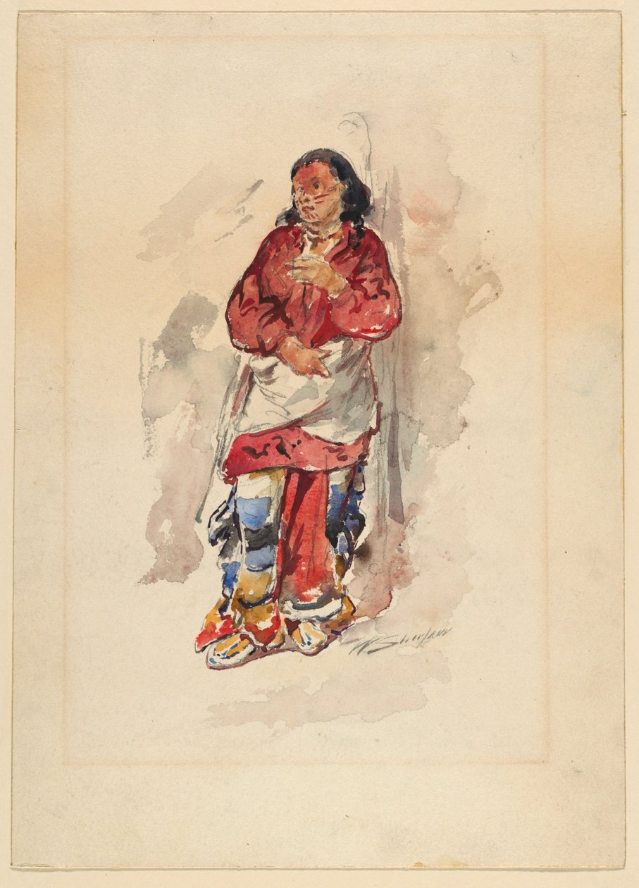 Cheyenne Youth alkotó: Walter Shirlaw