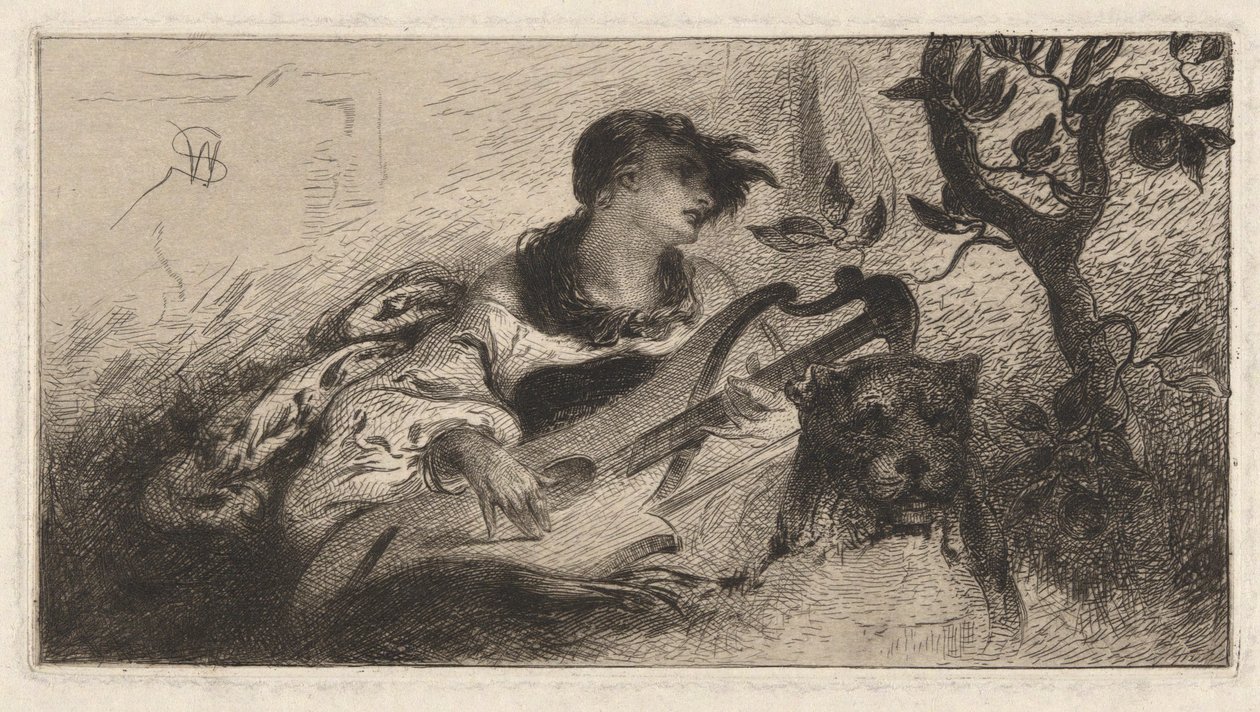 Italia alkotó: Walter Shirlaw