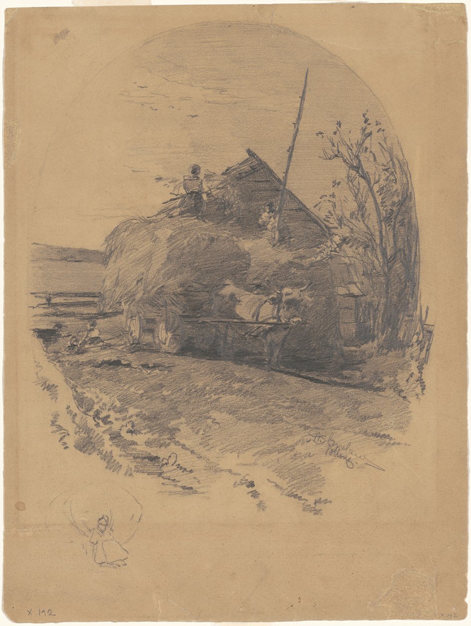 Szavazás [recto] alkotó: Walter Shirlaw