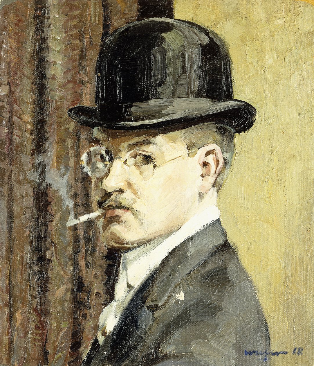Önarckép alkotó: Walter Ufer