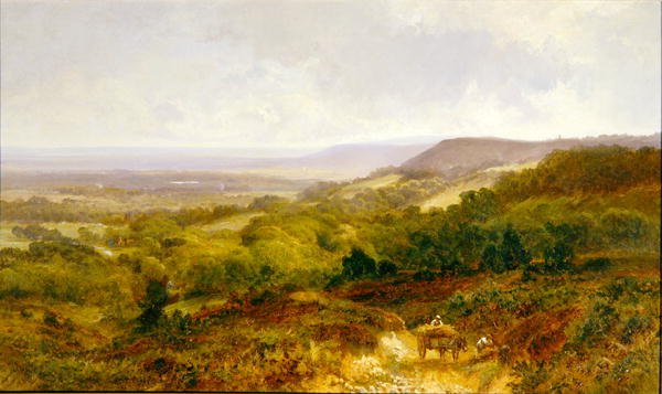 The Weald of Surrey (olaj, vászon) alkotó: Walter Wallor Caffyn