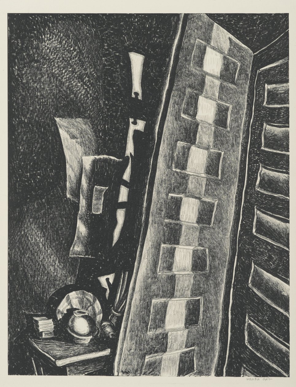 Két ajtó (litho) alkotó: Wanda Gág