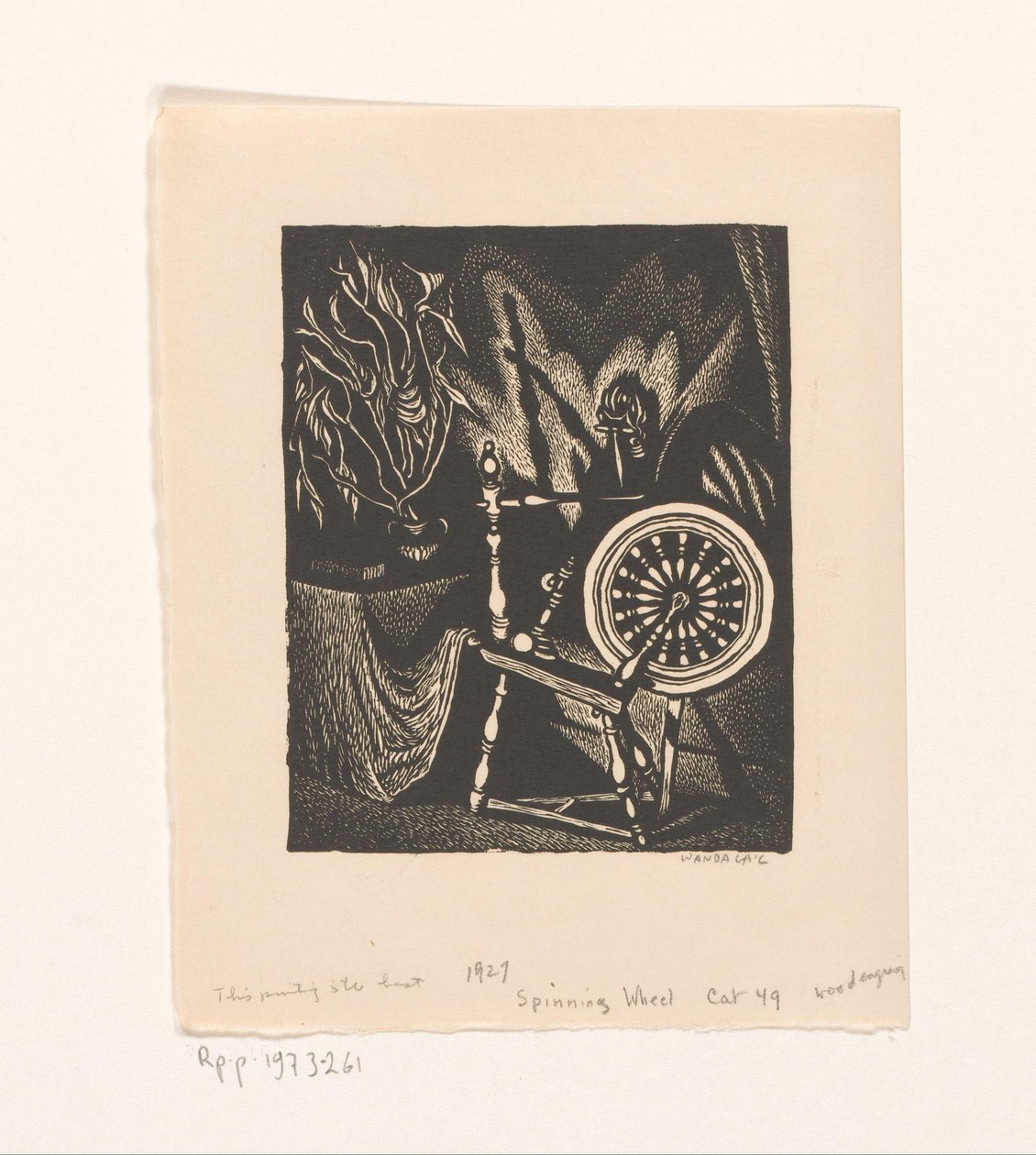 Forgó kerék alkotó: Wanda Gág (signed by artist)