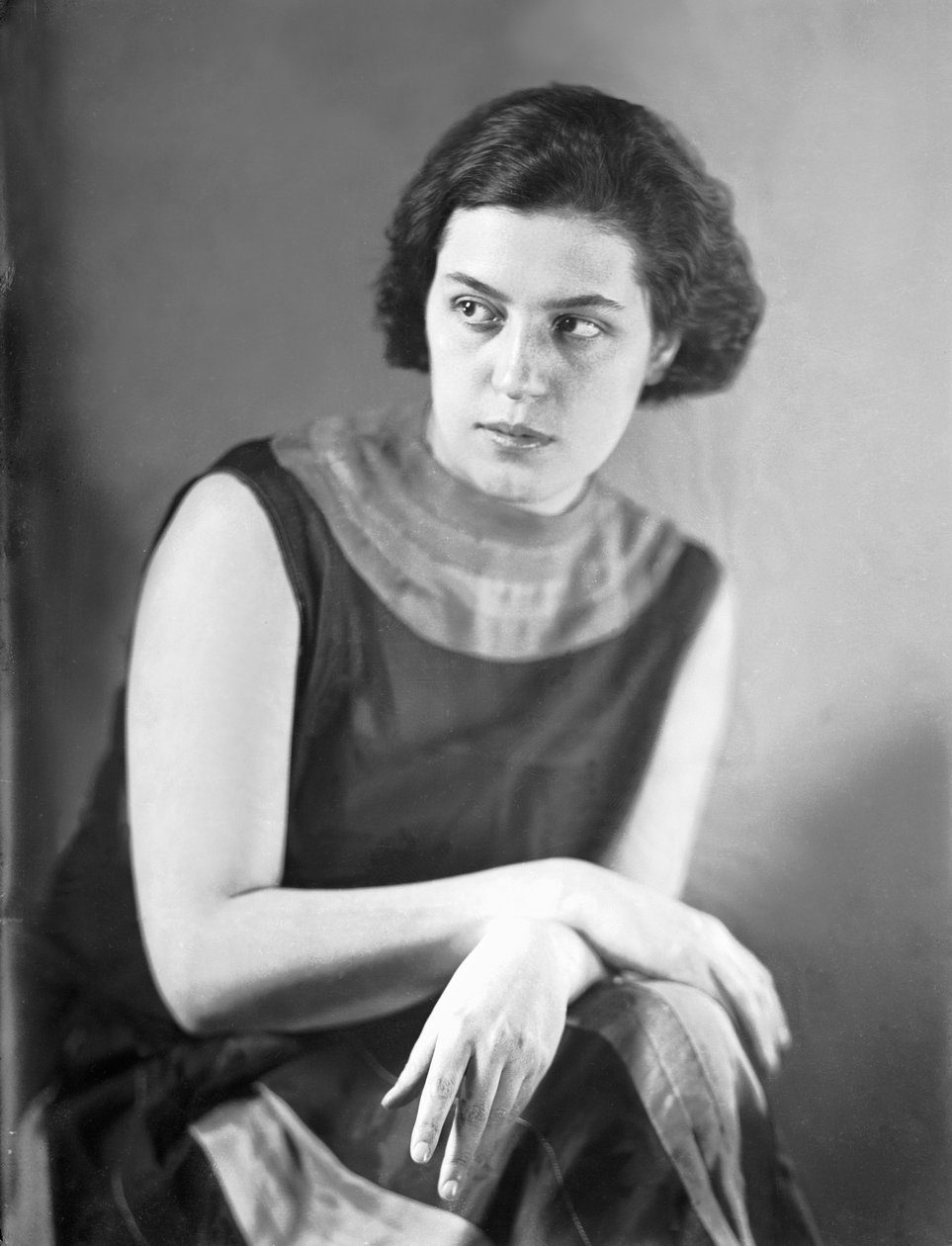 Anita Pittoni portréja, 1933 körül (fekete-fehér fotó) alkotó: Wanda Wulz