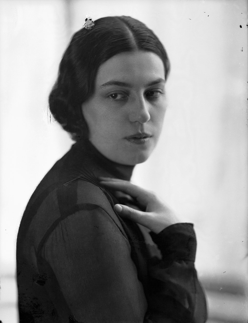 Anita Pittoni portréja, 1940 körül (fekete-fehér fotó) alkotó: Wanda Wulz