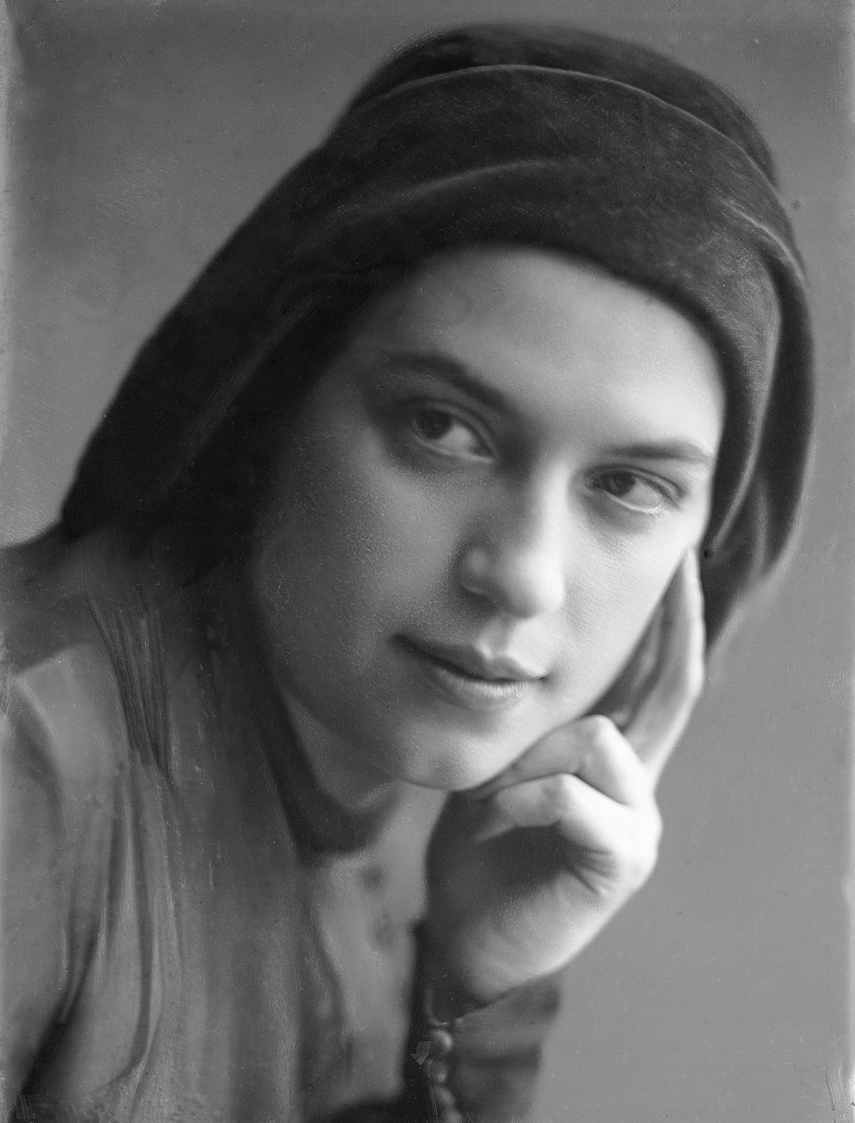 Anita Pittoni portréja, 1940 körül (fekete-fehér fotó) alkotó: Wanda Wulz