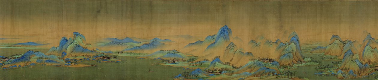 Ezer Li folyók és hegyek alkotó: Wang Ximeng