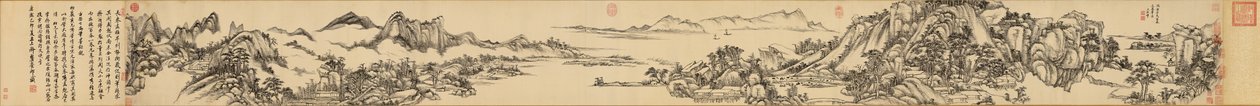 A Fuchun -hegység alkotó: Wang Yuanqi