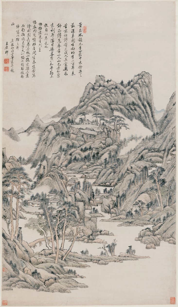 Tájkép alkotó: Wang Yuanqi
