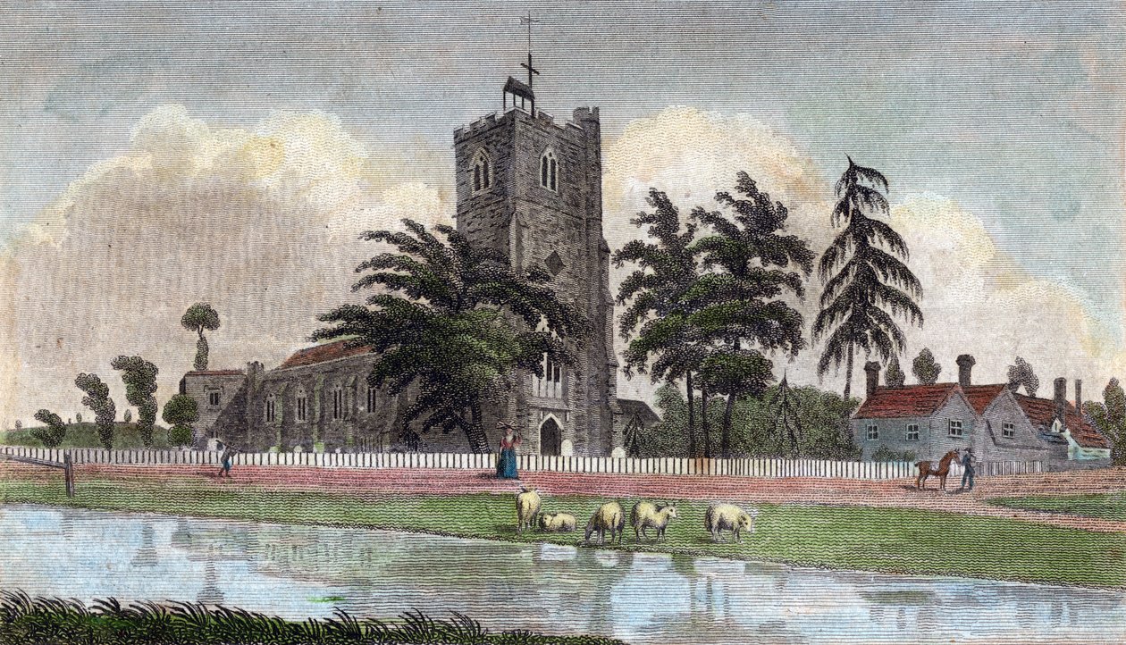Broxbourne, Hertfordshire, 19. század alkotó: Warren