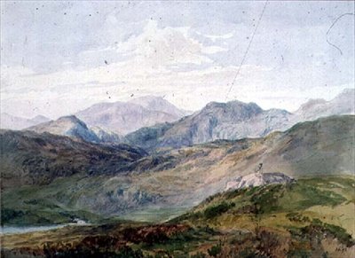 Llanrhychwn, Trefriw közelében alkotó: Warwick Brookes