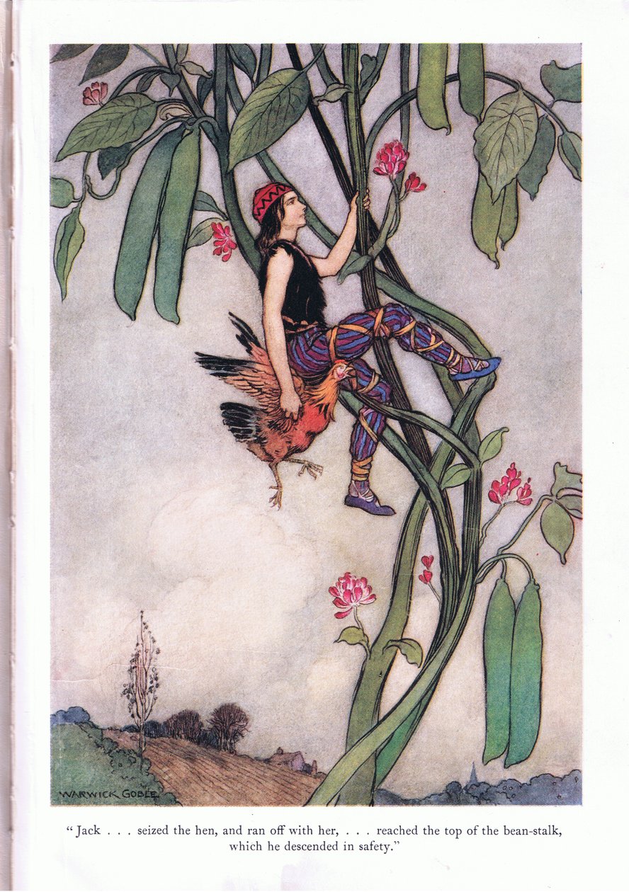 Jack megragadta a tyúkot alkotó: Warwick Goble