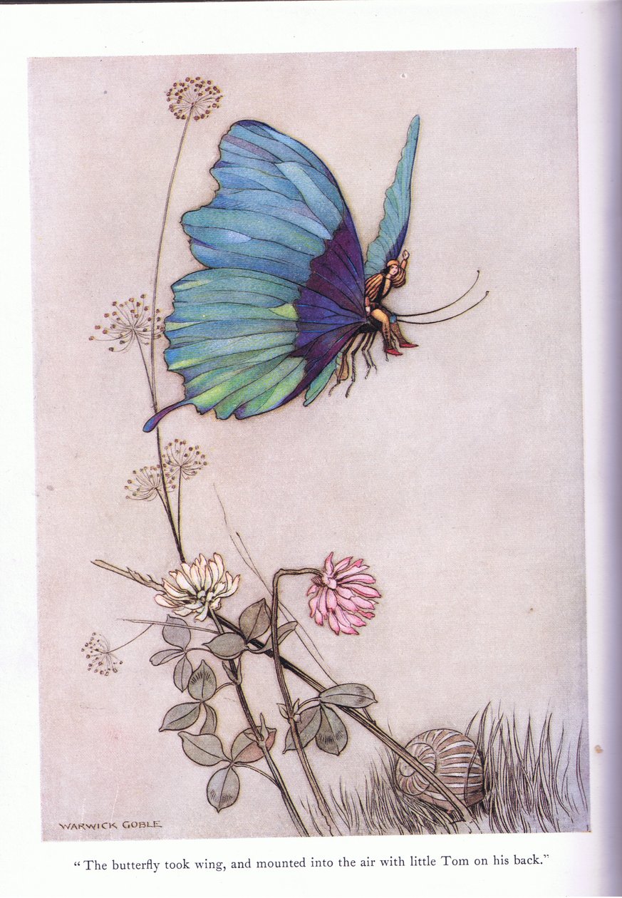 A pillangó szárnyra kelt alkotó: Warwick Goble