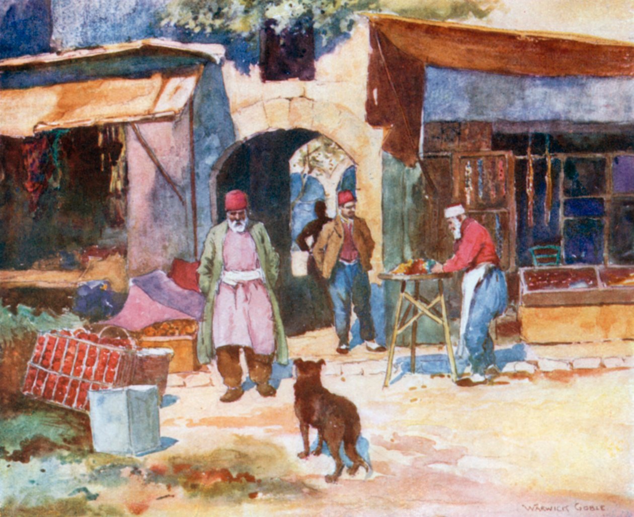  alkotó: Warwick (after) Goble