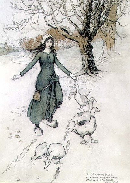 A kis libalány alkotó: Warwick Goble