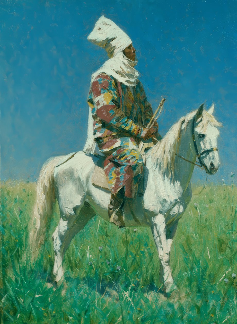 Berittener kirgiz alkotó: Wassili W. Werestschagin