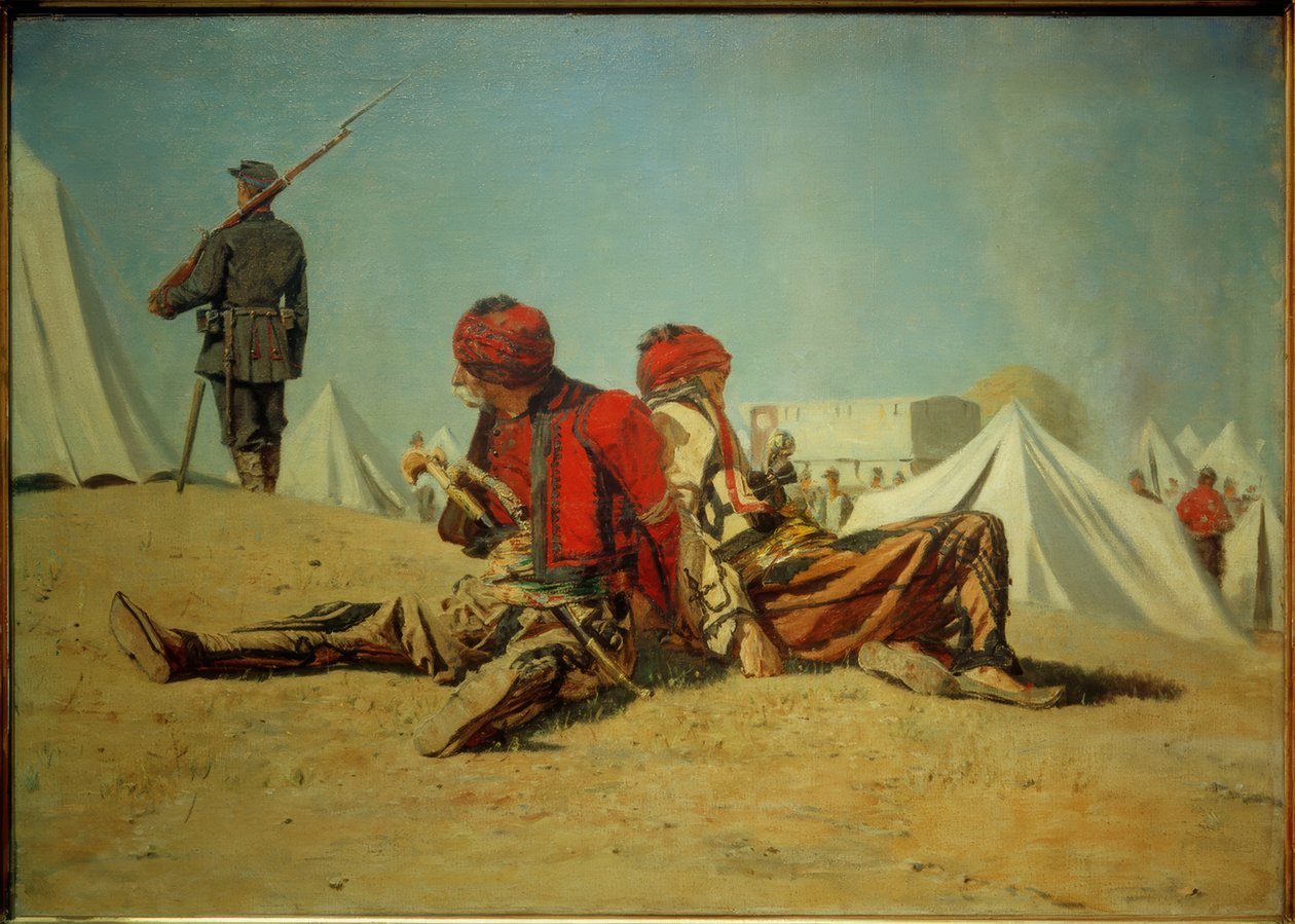 Két bashibozuk alkotó: Wassili W. Werestschagin