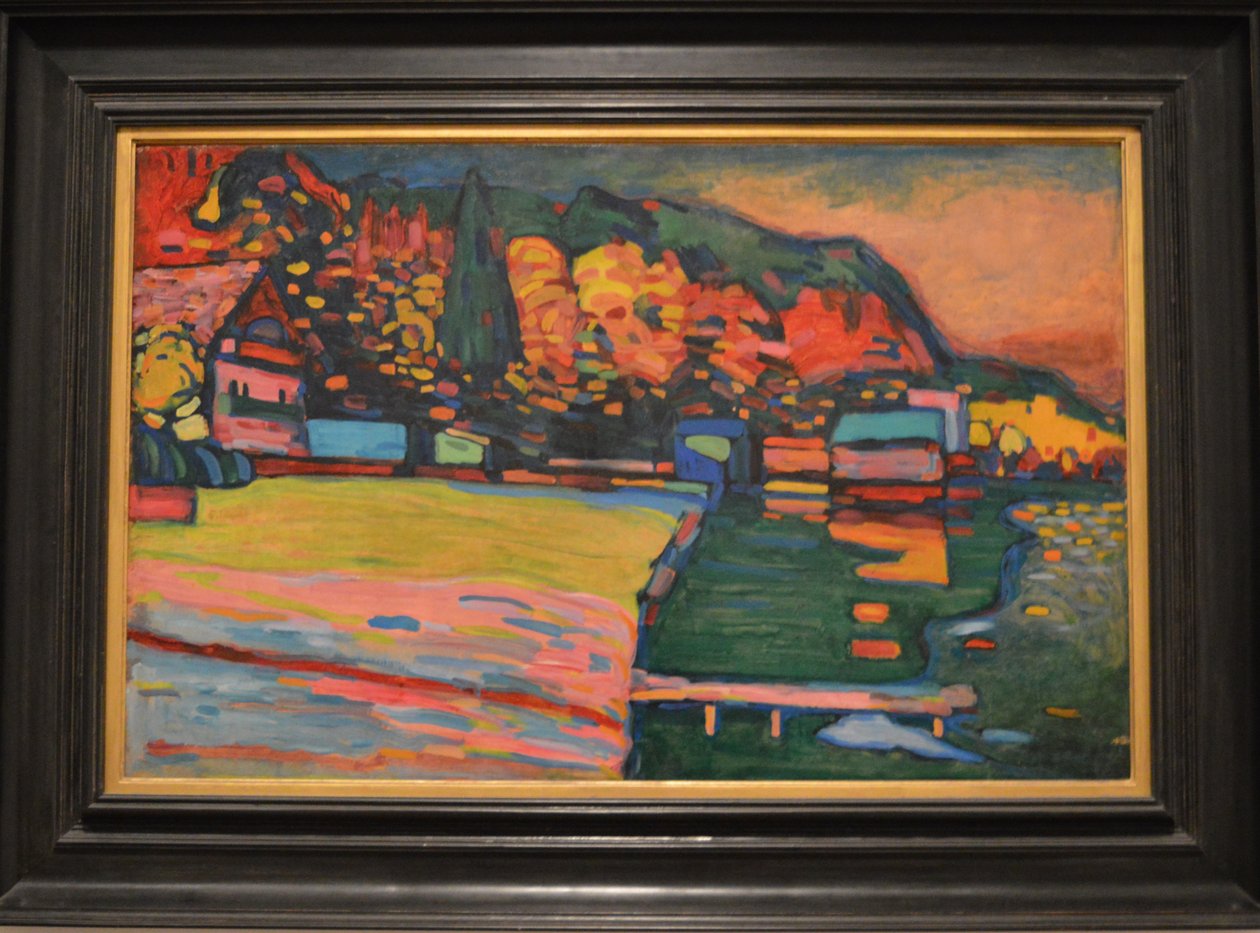 Starnbergi-tó alkotó: Wassily Kandinsky