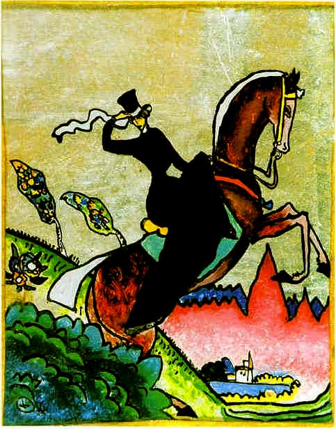 Lovagló Amazon alkotó: Wassily Kandinsky