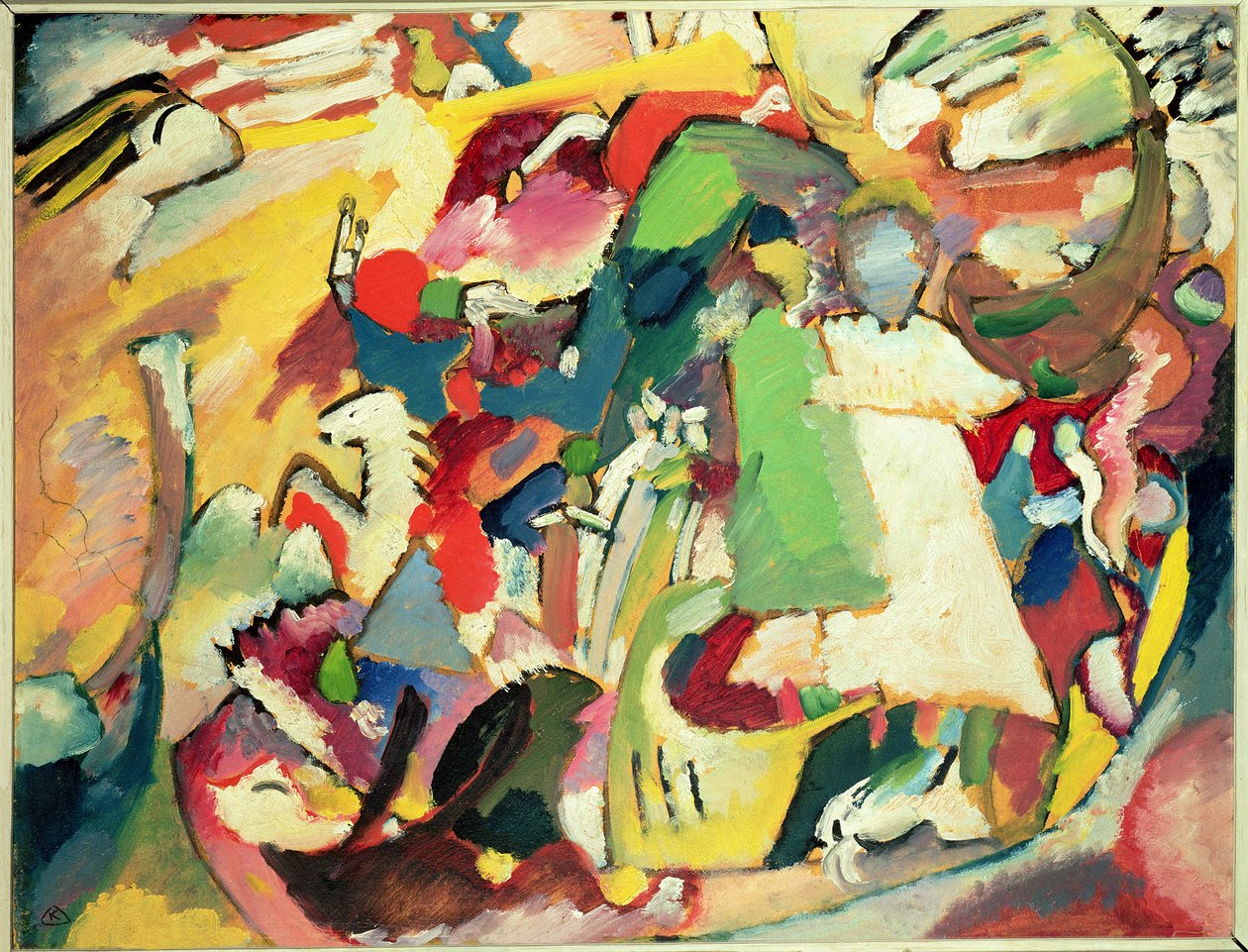 Mindenszentek, 1910. 1. sz alkotó: Wassily Kandinsky
