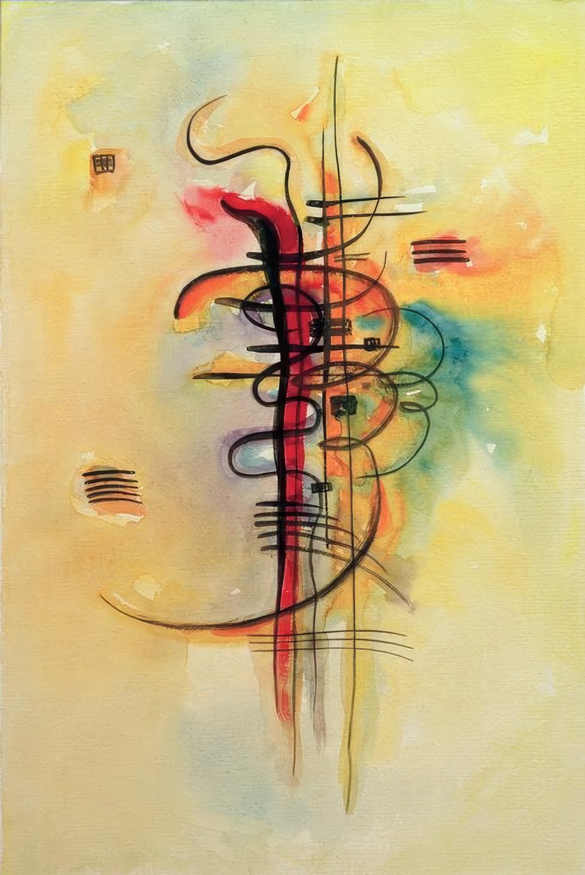 326-os számú akvarell alkotó: Wassily Kandinsky