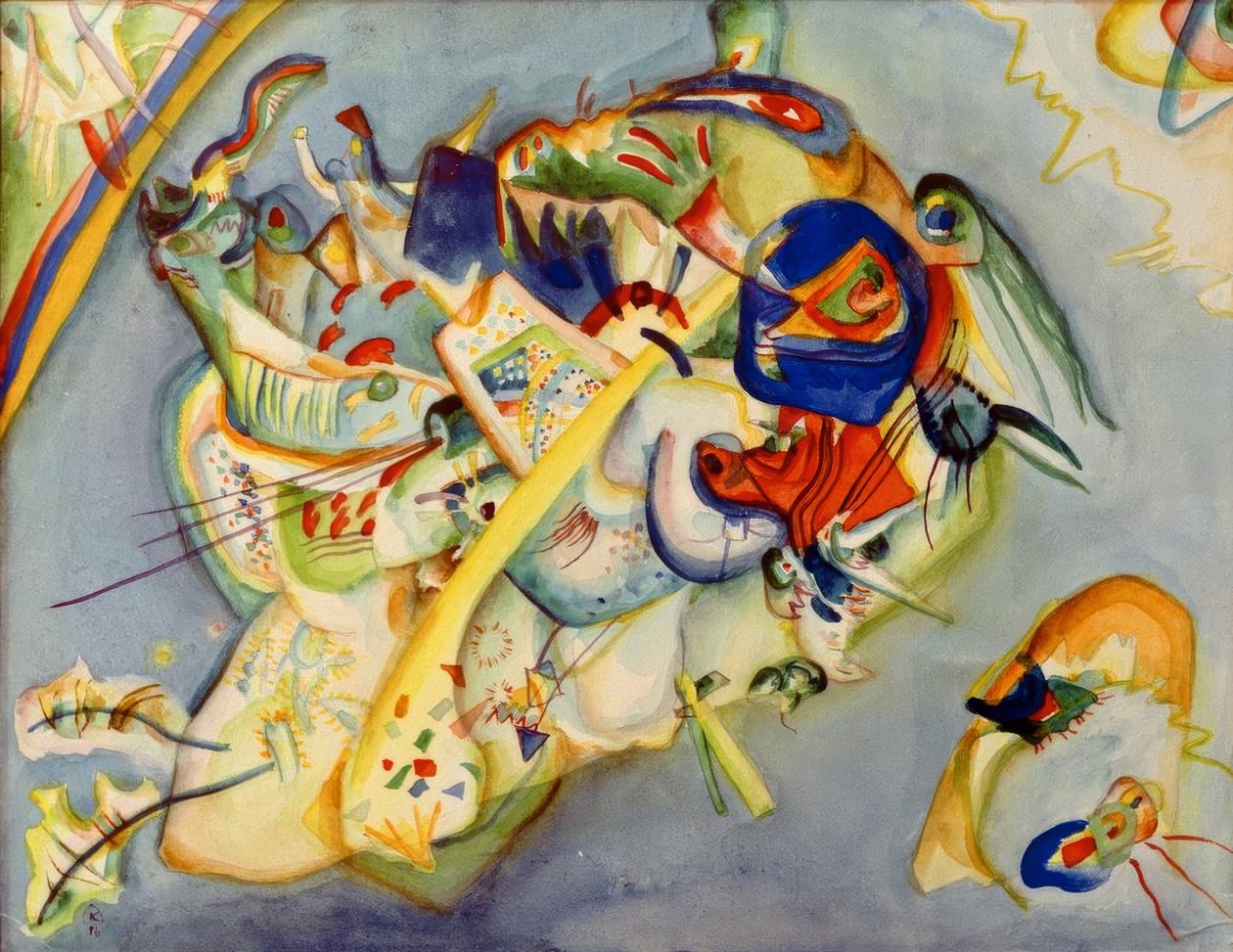 6-os számú akvarell alkotó: Wassily Kandinsky