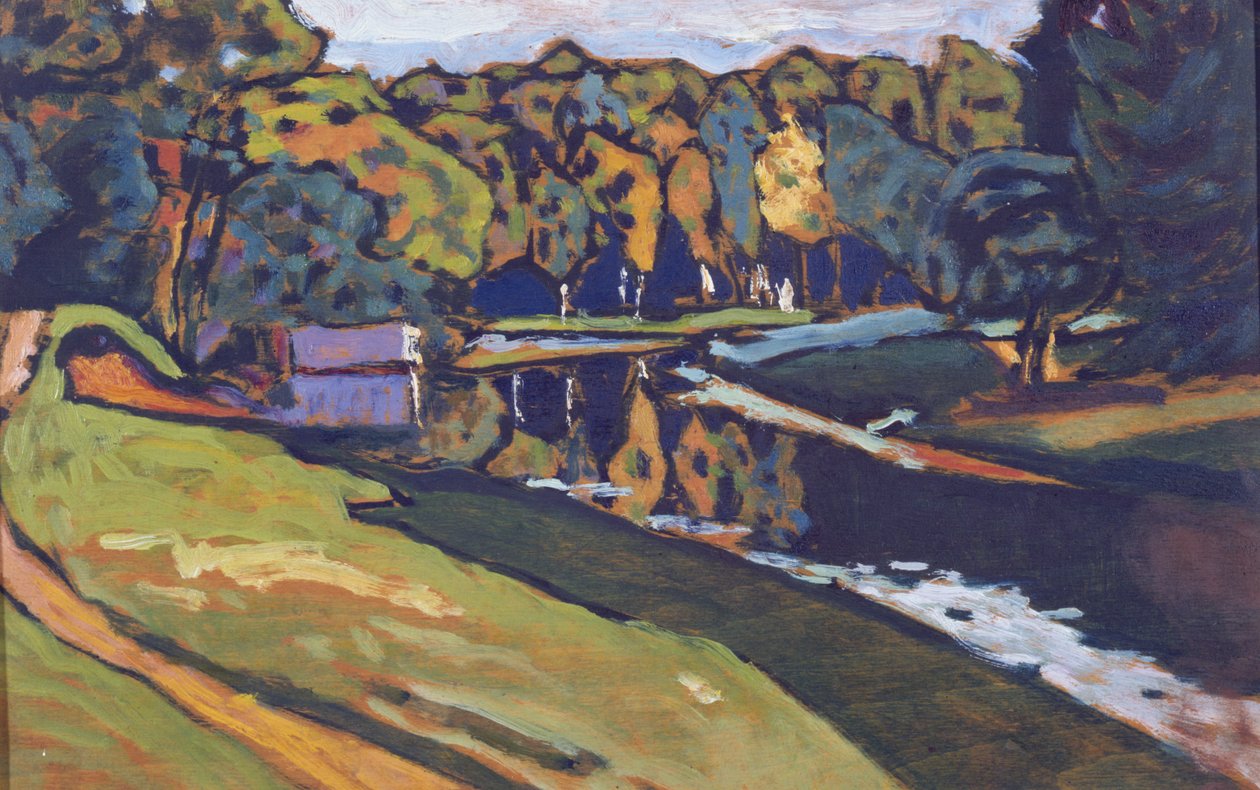 Ősz, tanulmány, 1905 alkotó: Wassily Kandinsky