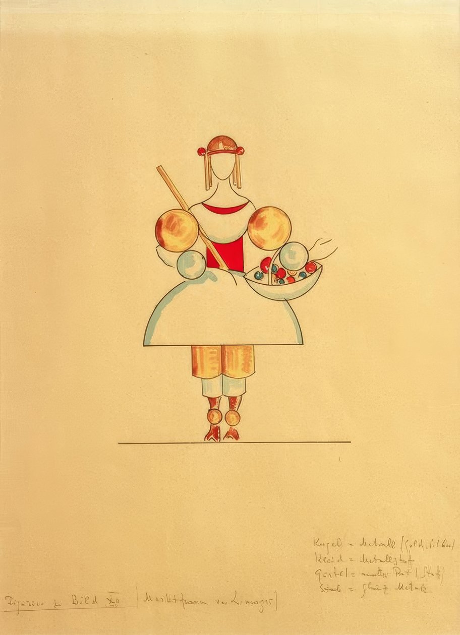 Képek egy kiállításon, figuráról képre XII: Piacasszony Limoges-ból alkotó: Wassily Kandinsky