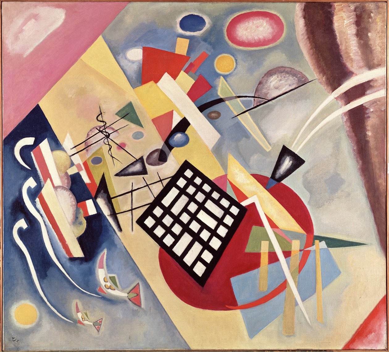 Fekete keret, 1922 alkotó: Wassily Kandinsky
