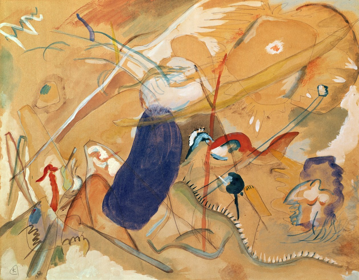 Blaricum alkotó: Wassily Kandinsky