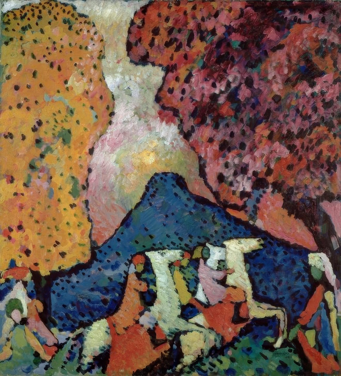Kék hegy alkotó: Wassily Kandinsky