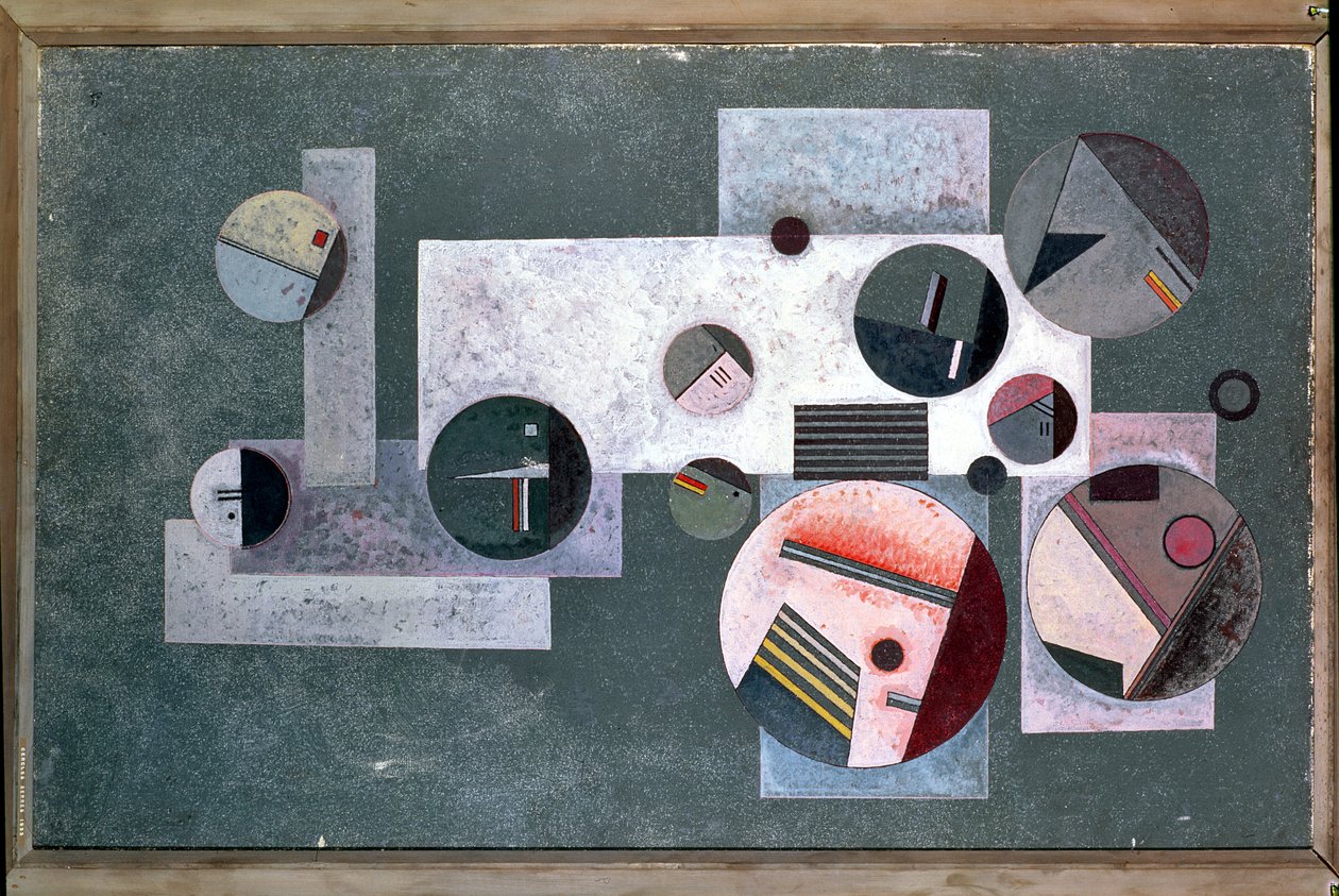 Zárt körök, 1933 alkotó: Wassily Kandinsky