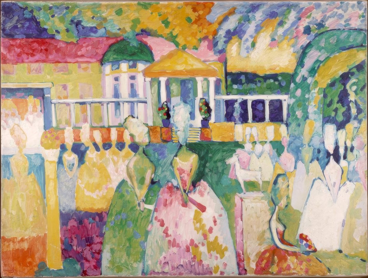 Damen Krinolinenben alkotó: Wassily Kandinsky