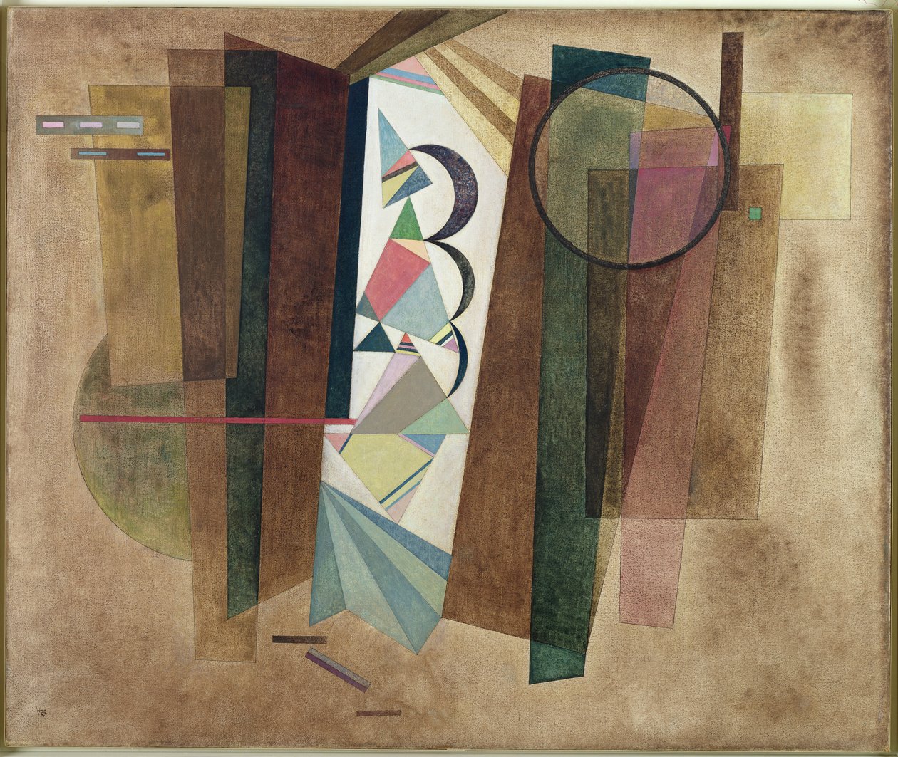 Barna, 1933-as fejlesztés alkotó: Wassily Kandinsky